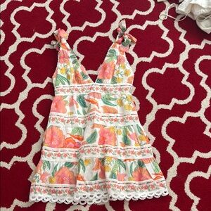 FancyD tie shoulder dress
